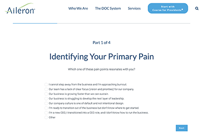 Assessment_Image Aileron Professional Management Assessment